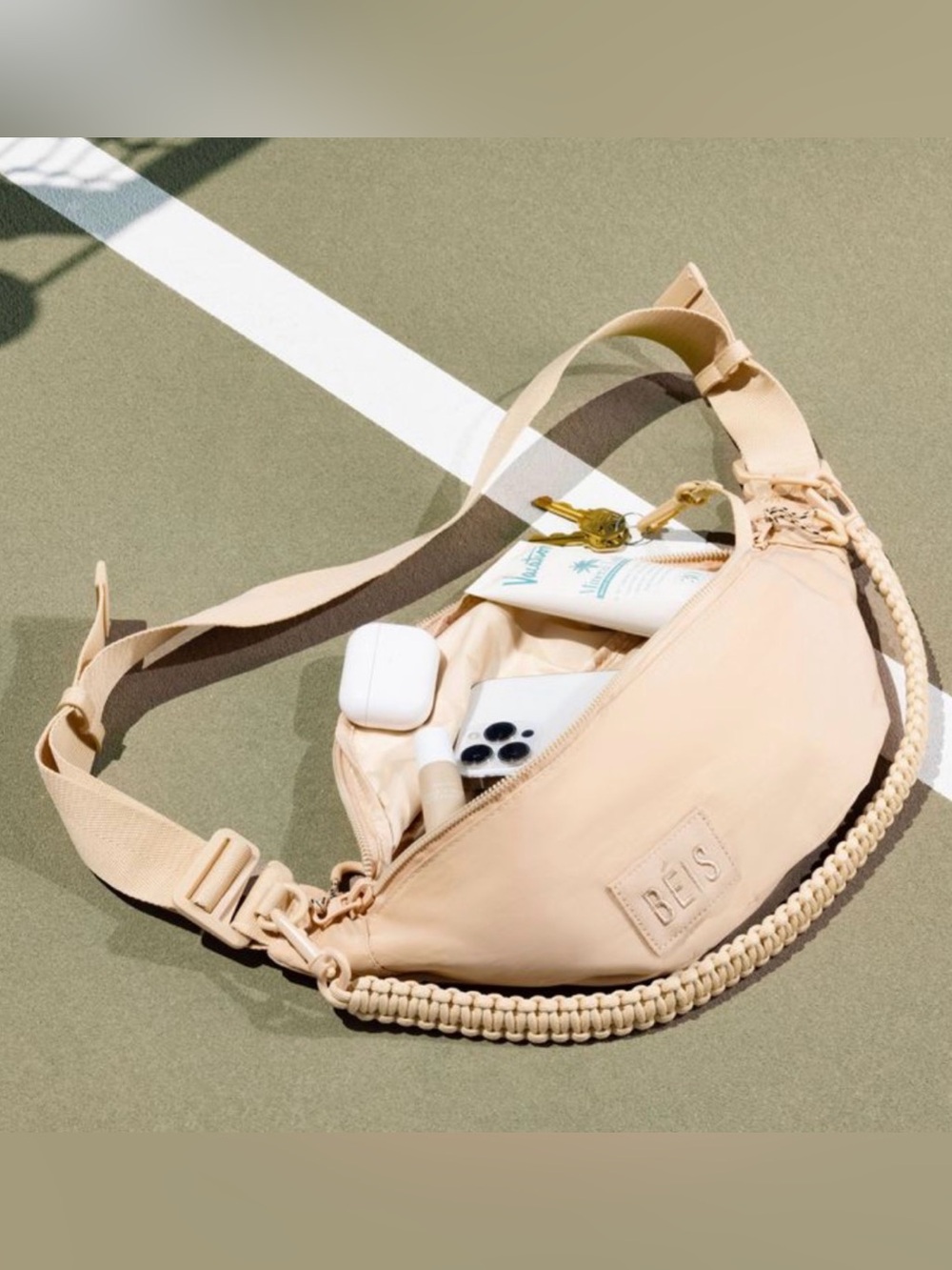 BEIS The Sport Pack in Beige